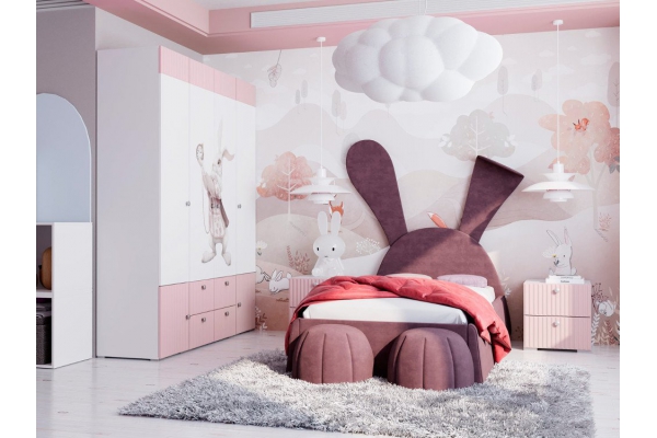 Детская Алиса набор №3 с мягкой кроватью