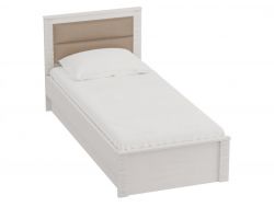 Кровать Элана 900 с основанием Бодега белая