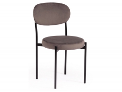 Стул Revo mod. 7033 темно-серый barkhat 14/черный