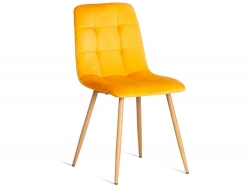 Стул Chilly mod. 7094-1 желтый/натуральный