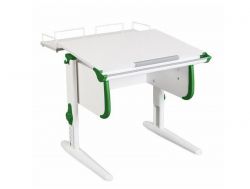 Парта СУТ.24-01 белый с зеленым