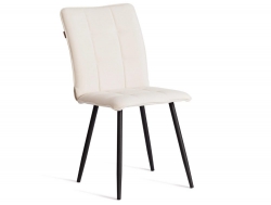 Стул обеденный Bari LT молочный/черный