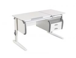 Парта СУТ.25-03 белый с серым