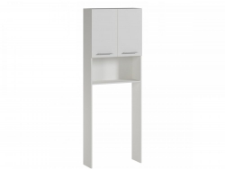 Стеллаж в ванну 660 Белый