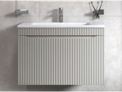 Тумба с раковиной Alba 800-0-1 Madera Modul навесная тирамису