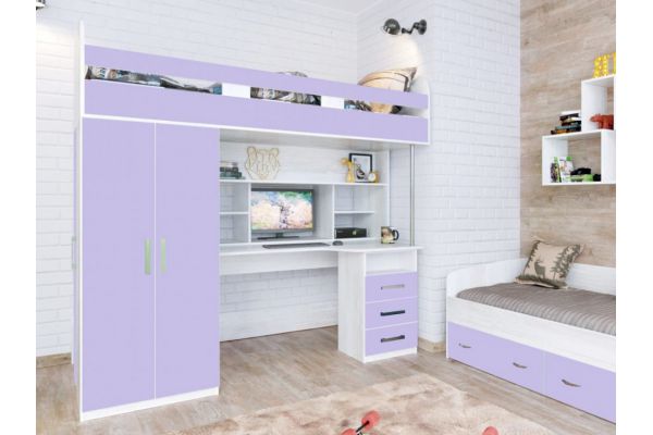 Кровать чердак Аракс винтерберг-ирис