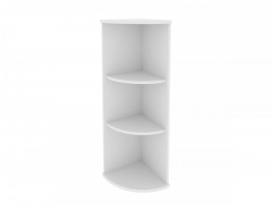 Стеллаж средний угловой Рива А.УС-2