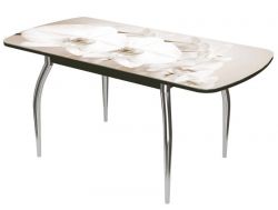 Стол обеденный Бостон 3 триумф лунная орхидея