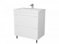 Тумба Сохо 80 напольная 2 ящика раковина Комфорт 80