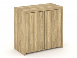 Шкаф низкий широкий Corner COR.ST-3.1 Гикори Песочный/Ваниль