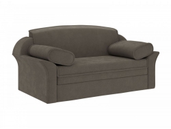 Диван-кровать Рик-1200 Вариант 10 коричневый мех