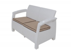 Диван Yalta Sofa 2 Set белый