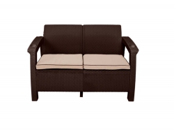 Диван Yalta Sofa 2 Set шоколадный