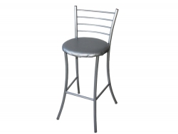 Стул Барный ДХ-2 цвет серебро