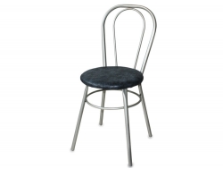 Стул № 1 ДХ-8 без мягкой спинки цвет черный