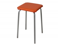 Табурет квадратный ДХ-9 цвет апельсин