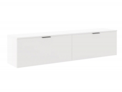 Тумба ТВ Осло М22 ручка торцевая Белый/Белый