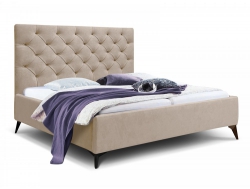 Кровать Фрейм 1200 Каретная стяжка высокие ножки вивальди 3