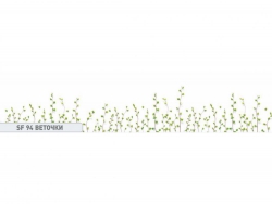 Кухонный фартук глянец SF-94 Веточки