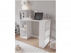Стол письменный с полками арт. 253 белый