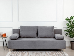 Диван Genry Велюр светло-серый