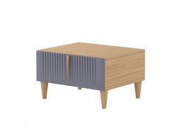 Тумба прикроватная Калипсо Графит