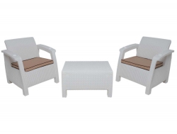 Комплект на балкон Yalta Balcony Set белый