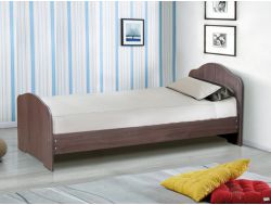 Кровать на уголках № 1 односпальная ЛДСП