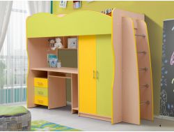 Детский уголок Юниор 3.1 Лайм+Желтый