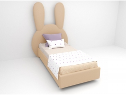 Кровать 1200 Зайка с ортопедическим основанием