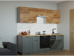 Кухонный гарнитур 37 Лофт 2450 мм