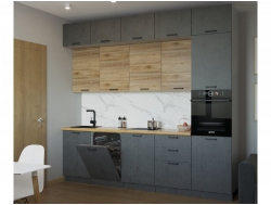 Кухонный гарнитур арт 32 Лофт 3000 мм