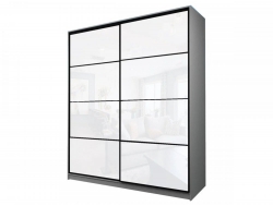 Шкаф-купе Max МШ-23-6-16-22 белая пленка