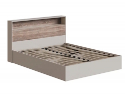 Кровать Люмьер 1400 с подъемным механизмом Кашемир/Дуб Сонома