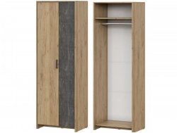 Шкаф двухстворчатый МСП 1 Дуб Золотой