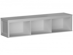 Шкаф навесной Фрея Белый