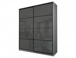 Шкаф-купе Max МШ-25-6-22/2-22 пленка темно-серая