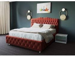 Кровать 1800 Нягань с ортопедическим основанием 02НГН