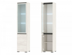 Пенал-витрина 1В1С Гретта