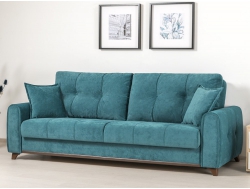 Диван-кровать Плимут атлантический зелёный ТД 376