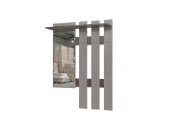 Вешалка с зеркалом Лира 2-3814 Бодега