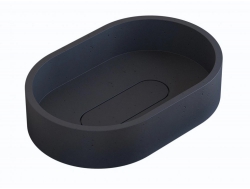 Раковина Uperwood London бетонная графит