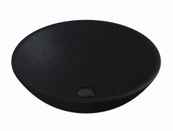 Раковина Uperwood Sfera бетонная черная