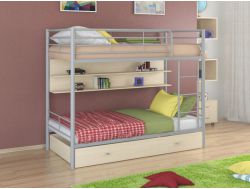 Двухъярусная кровать Севилья 3 ПЯ Серая