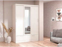 Шкаф-купе арт 009 Бодега белая