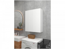 Шкаф навесной для ванной комнаты и туалета MH8 Софт лотос