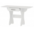 Стол раскладной обеденный с ящиком 6-02.120 Белый