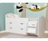 Кровать Малыш-7 белое дерево