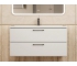 Тумба с раковиной Uperwood Foster белая 100 см
