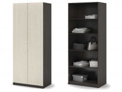 Шкаф с полками ШК 555 Басса венге